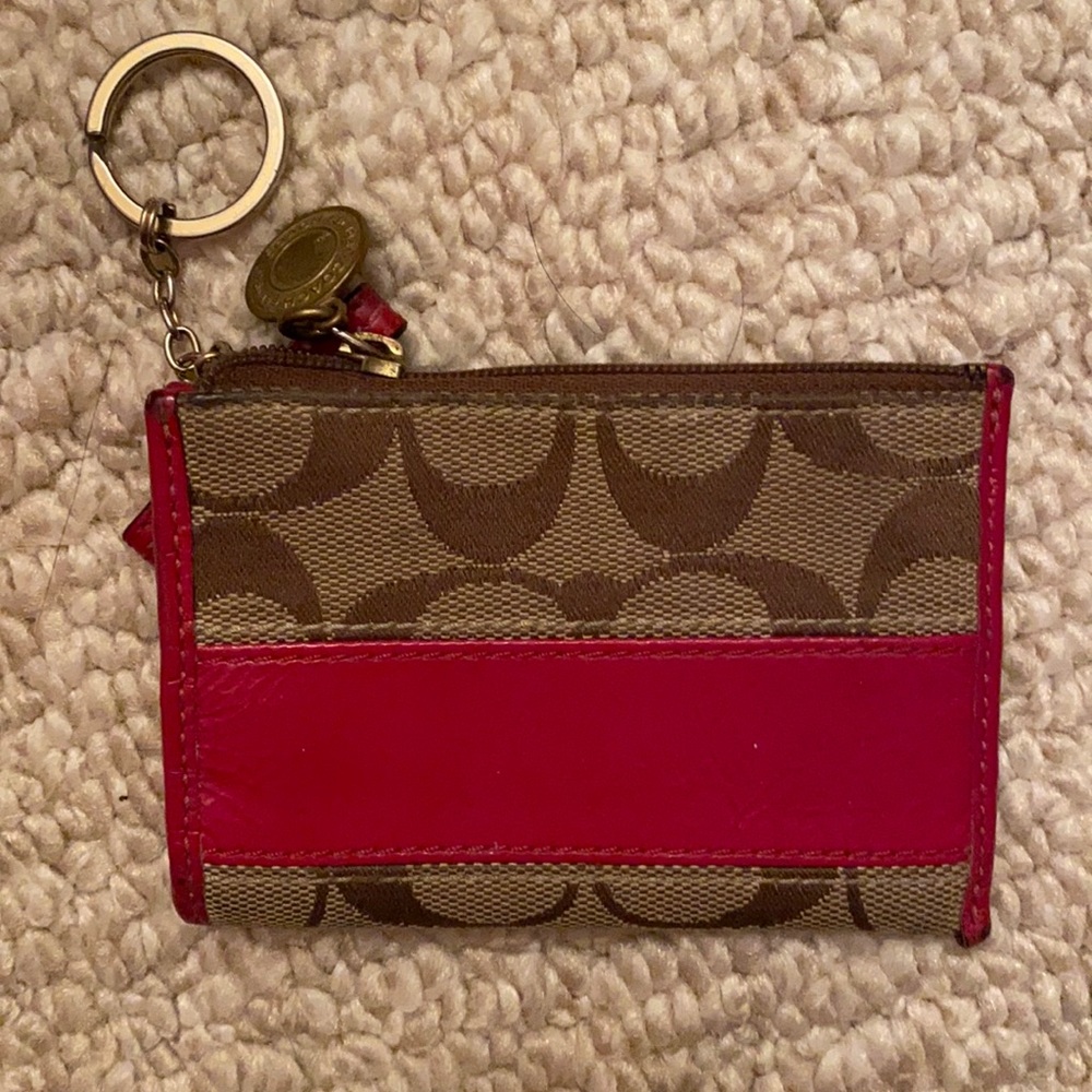 Coach card holder